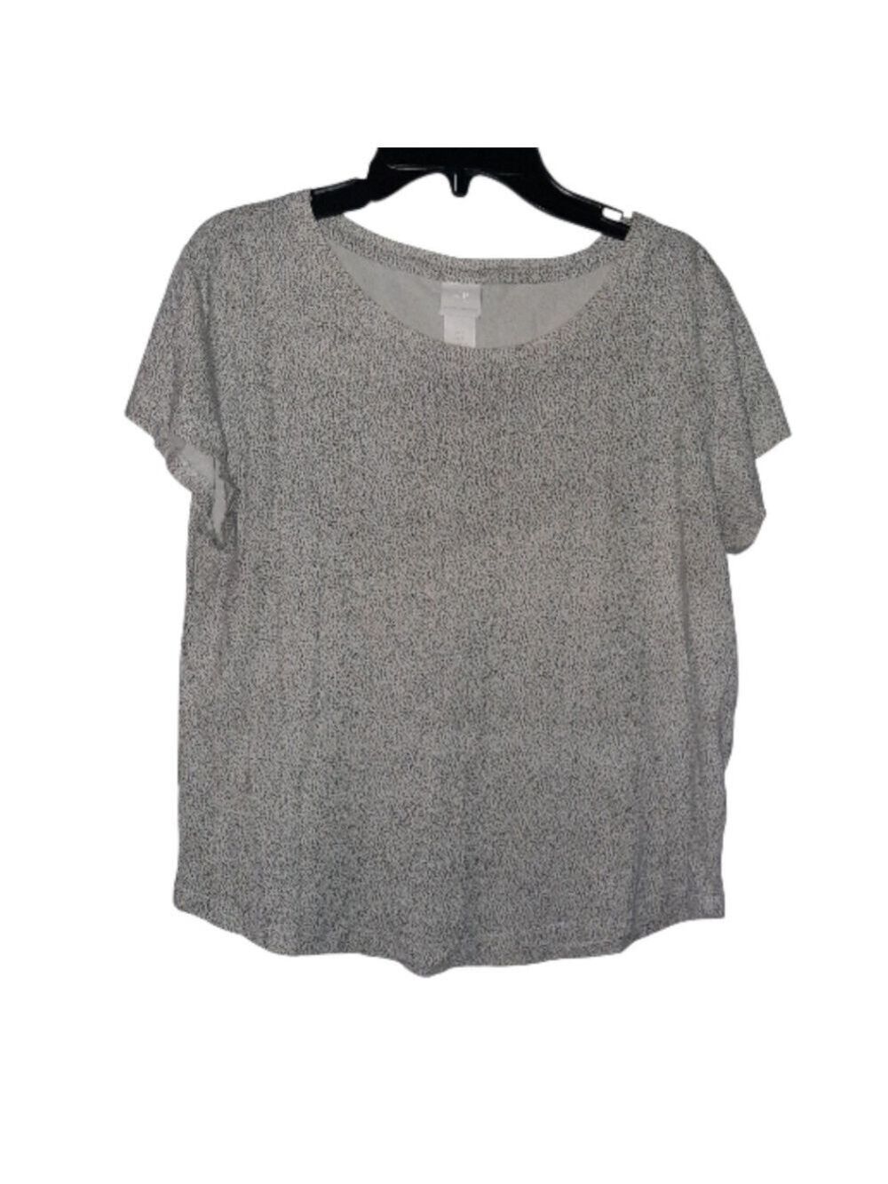 H & M Basics Polka Dot Short Sleeve Tee Size Small